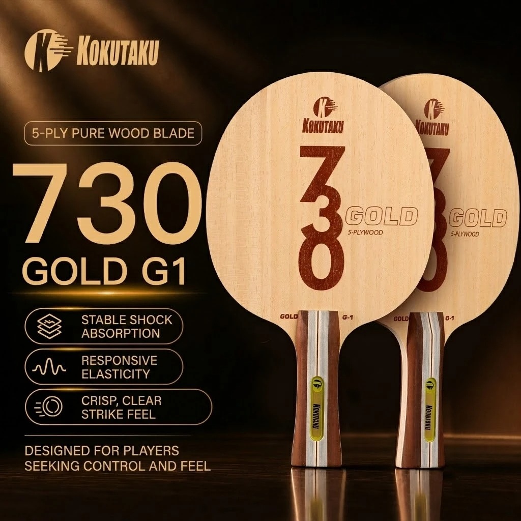 Table Tennis Racket - Drewno do tenisa stołowego Kokutaku FL