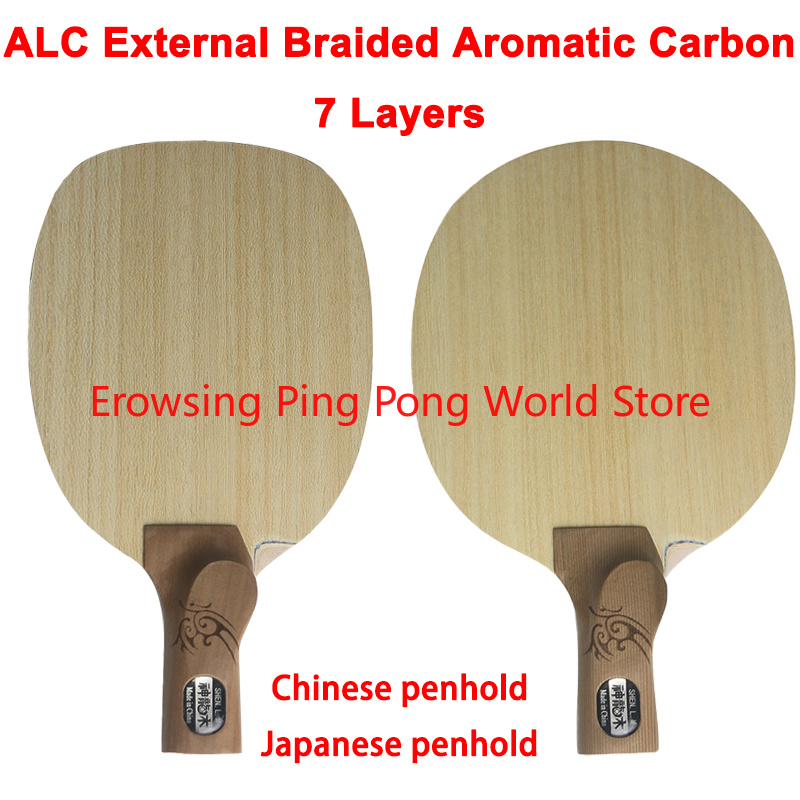Table Tennis In Japanese - Drewno Shenlong ALC Carbon, 7-warstwowa japońska/chinska