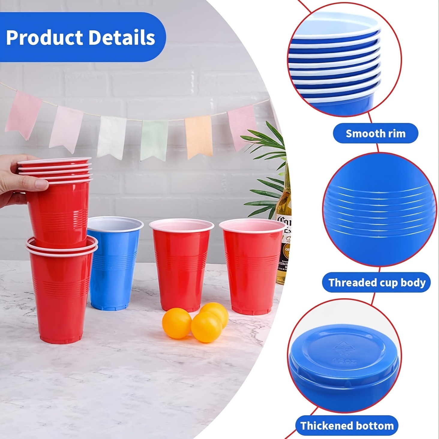 Zestaw do gry Beer Pong i kubk – Table Tennis Olympics recenzja i cena