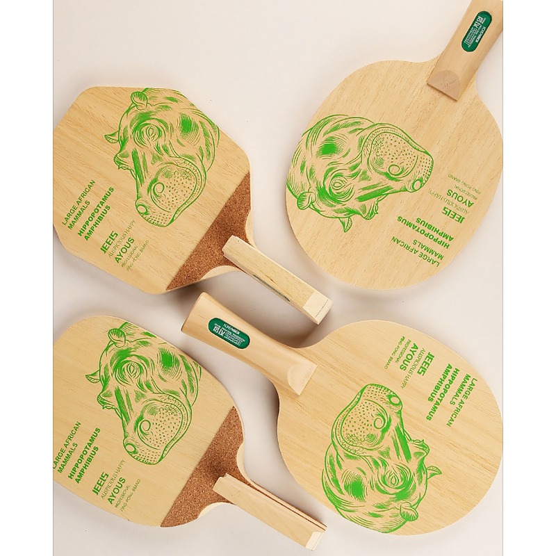 JEELS Green Hippo 1-warstwowa  – Table Tennis In Japanese recenzja i cena