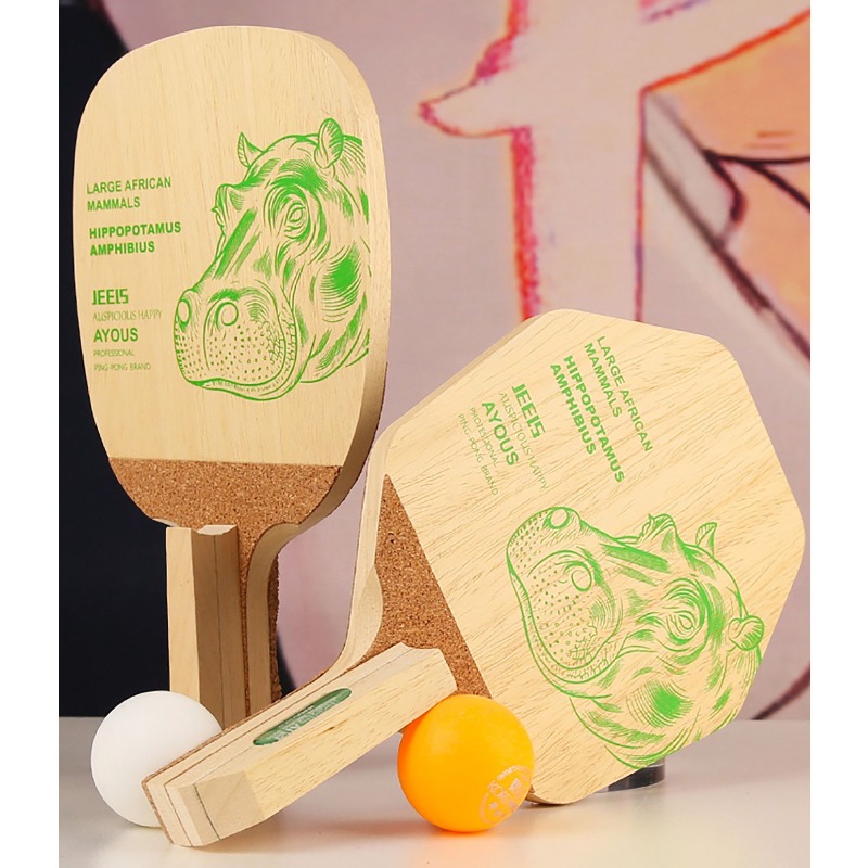 JEELS Green Hippo 1-warstwowa  – Table Tennis In Japanese recenzja i cena