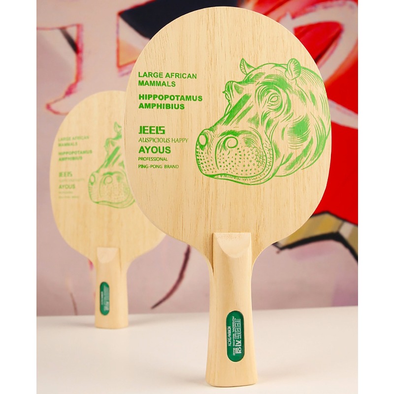JEELS Green Hippo 1-warstwowa  – Table Tennis In Japanese recenzja i cena
