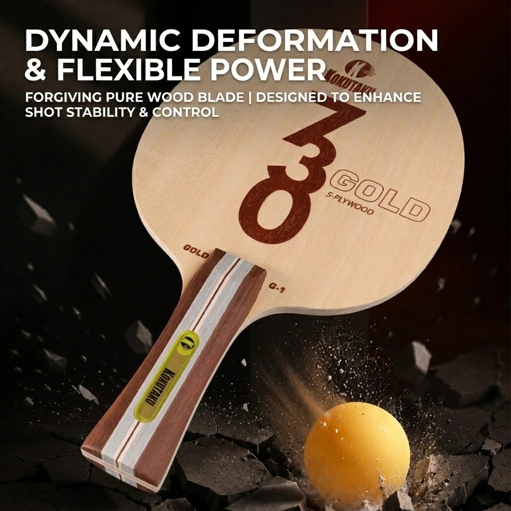 Drewno do tenisa stołowego Kok – Table Tennis Racket recenzja i cena