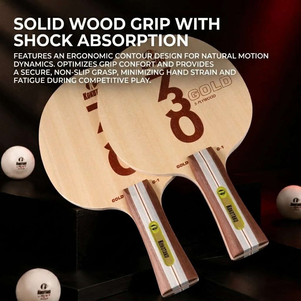Drewno do tenisa stołowego Kok – Table Tennis Racket recenzja i cena