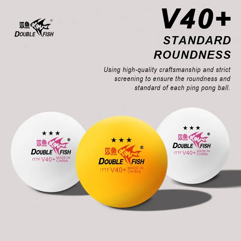 DOUBLE FISH 3 Star V40+ 30/50/ – Table Tennis Olympics recenzja i cena