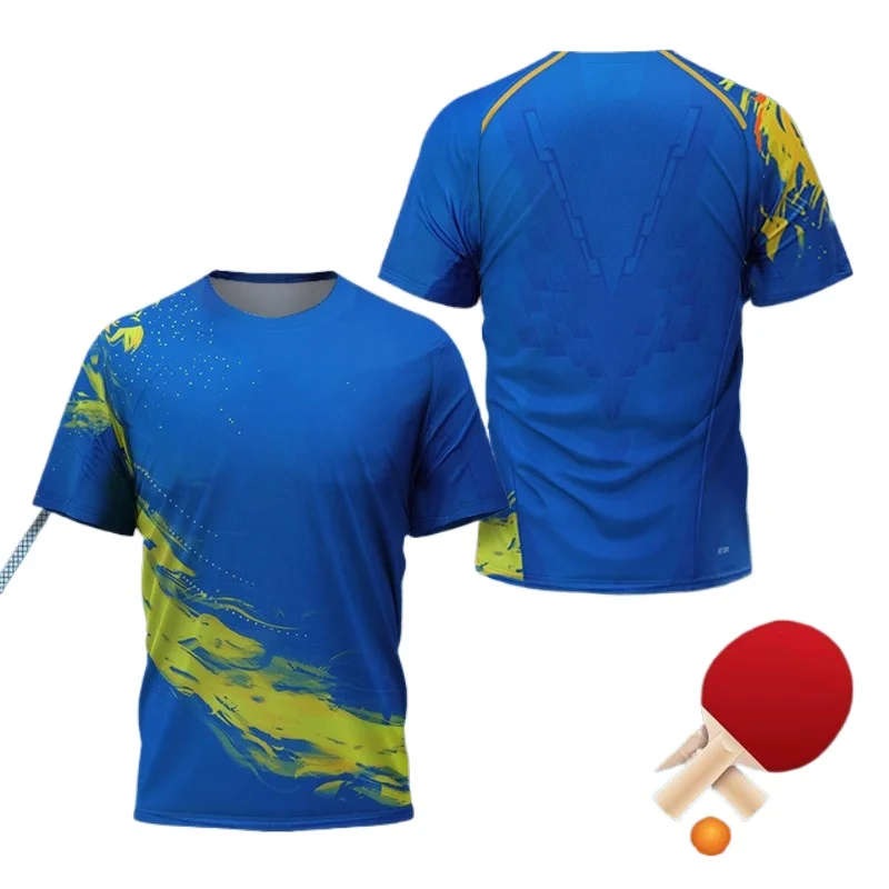 Męska koszulka graficzna z mot – Table Tennis Zhang Jike recenzja i cena